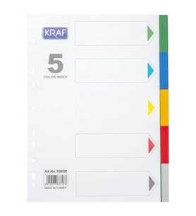 Kraf Separatör 5 Renk 
