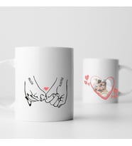 Sevgililere Özel Tasarımlı Kupa Bardak