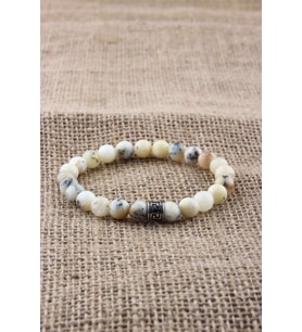 SARI OPAL DOĞAL TAŞ BİLEKLİK 8 MM