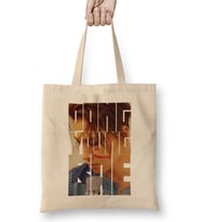 Bigbang Taeyang Typography Bez Çanta Uzun Saplı