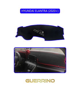 HYUNDAİ ELANTRA 2020+TORPİDO KORUMA HALISI MAVİ KENAR