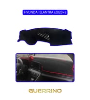 HYUNDAİ ELANTRA 2020+TORPİDO KORUMA HALISI MAVİ KENAR