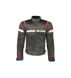Motosiklet Montu 4 Mevsim Maxdura Kumaş File Çok Foksiyonlu Cepler Motor Mont Rature Siyah