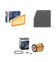 Bosch Filtre Bakım Seti Mercedes B serisi B200 W246 2012 Benzin 156 Beygir Hava + Yağ F. + Polen Filtre Bosch