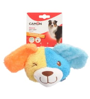 Camon Polyester Hışırtılı ve Gıcırtılı Köpek Yavrusu Şeklinde Köpek Oyuncağı 27 Cm