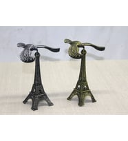 Northcity Kartallı Metal Eyfel Kulesi Dekor Figürü - 20 Cm Şık Ev ve Ofis Süsleme