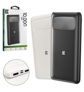 Powerbank 10000 Mah 2xusb Mıcro Type-C Girişli Escom P-27