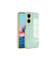 Vivo Y18 Kılıf Volet Silikon - Açık Yeşil