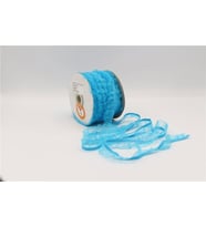 Fırfırlı Lastikler 18 mm Genişlik - 25 mt Mavi