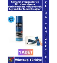 #Sprey Ev Tipi Split Araç Kliması Hijyen Bakım Toz Kir Koku Giderici Ferahlatıcı Aerosol Püskürtme M