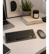 Sessiz Kullanım Sunan Klavye Mouse Seti Çoklu Cihaz
