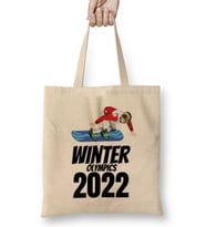 Winter Olympics Beijing 2022 Bez Çanta Uzun Saplı