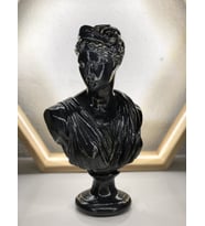 Artemis 'Black Pearl' Dekoratif Heykel, Pop Art Roma Yunan Heykelleri