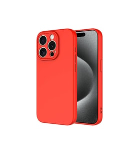 Apple iPhone 15 Pro Max Uyumlu Kılıf Zore Mara Lansman Kapak (Kırmızı)