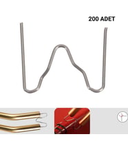 200 ADET 0,8 MM DIŞ KÖŞE PLASTİK KAYNAK ZIMBA TELİ