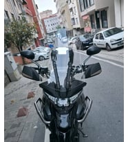 MOTOCAM Zontes ZT 350 T2 Ön Cam 2025-2026 Model 55cm Füme Renkli 3mm