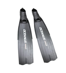 Oceanus Pro Plastic Fin Long Blade Değiştirilebilir Pala Palet (Siyah)