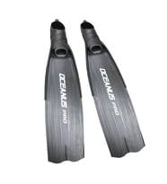 Oceanus Pro Plastic Fin Long Blade Değiştirilebilir Pala Palet (Siyah)