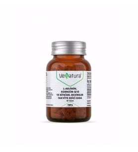 Venatura L-arjinin Koenzim Q10 ve Bitkisel Ekstreler 60 Kapsül