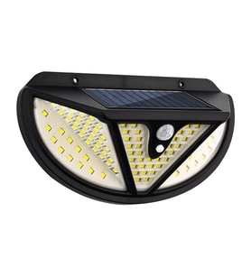 Powermaster MX-118 118 SMD Ledli Hareket Sensörlü Üç Modlu Solar Duvar Lambası
