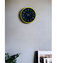 MCG  36 Cm Sarı Standart Duvar Saati