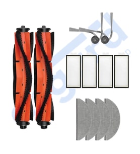 ROBOROCK S8 PRO/S8 PRO+/Q8+/Q8 MAX PRO+ Uyumlu 2 Ana Fırça 2 Yan Fırça 4 Filtre 4 Mop