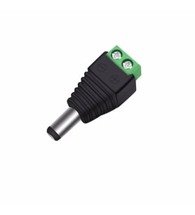  Klemens Girişli Erkek DC Barrel Jack 5.5*2.5Mm Power Plug Jak Adaptör Konnektör