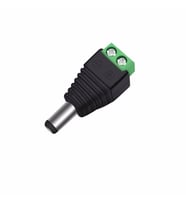  Klemens Girişli Erkek DC Barrel Jack 5.5*2.5Mm Power Plug Jak Adaptör Konnektör