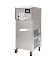 Öztiryakiler Üç Kollu Dondurma Ve Donmuş Yoğurt Makinesi, Pompalı, Karıştırıcılı, 2x11 Lt, Inox