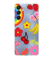 PrintiFy Samsung Galaxy A26 I·le Uyumlu Water Color 5kamera Korumalı Şeffaf Kılıf