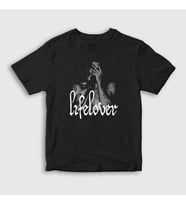 Presmono Unisex Çocuk Siyah Kim Carlsson Metal Lifelover T-Shirt 453252tt