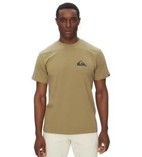 Quiksilver Ev Mini Logo Erkek Tişört (Yeşil)