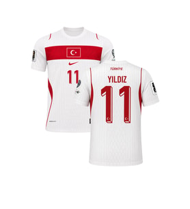Kenan Yıldız Türkiye 2026 Dünya Kupası Beyaz Futbol Forması