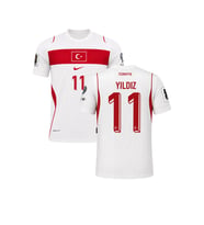Kenan Yıldız Türkiye 2026 Dünya Kupası Beyaz Futbol Forması