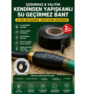 Dayanıklı İzolasyon Bandı Kendinden Kaynaşan Tamir Bandı