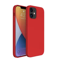Apple iPhone 13 6.1'' İnce Mat Silikon Kılıf Kırmızı