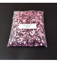 SÜSLEME PULU ORTASI DELİK GLİTTER TAKI VE TEKSTİL DİKİLEBİLİR SÜSLEME PULU 3 MM GÜL KURUSU 100 GR
