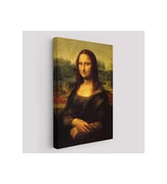 Mona Lisa Leonardo da Vinci tablosu Dekoratif Kanvas Duvar Tablosu-5955