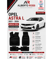 OPEL ASTRA L 2021 - 2026 Araca Özel Kauçuk 3D Profesyonel Oto Paspası