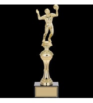 ODAK KUPA - Figürlü Kupalar - Voleybol Erkek Figürlü Kupalar FG-029 C - 34 cm