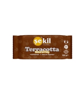 ŞEKİL VK500KHV KİL HAMURU TERRA COTTA/KAHVE 500GR.