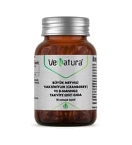 Venatura Büyük Meyveli Vaksiniyum (Cranberry ve D-Mannoz) 30 Kapsül