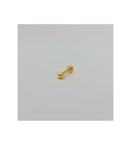 Cerrahi Çelik Gold Top Küpe Tragus Helix Kıkırdak Piercing