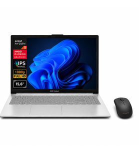 Asus Vivobook Go 15 Ryzen 5 7520U 8GB 1TB SSD 15.6" FHD Win11Pro E1504FA-BQ4463 A19 Notebook + Mouse