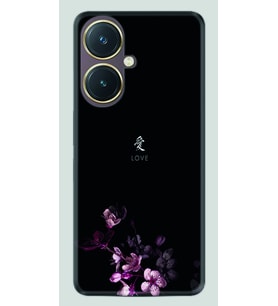 Vivo Y27 Kılıf Silikon Desen Özel Seri Love 1629
