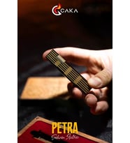 Caka Lighter Petra Black Gold Benzinli Çakmak - CKL-056