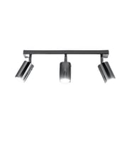 Rsylight Metal Modern 3 LÜ Krom Kaplama Led Spot Avize Günışığı Ampullü
