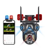 AVENİR AV-S314 WİFİ HOPARLÖRLÜ 4MP 2 KAMERALI 10X OPTİK ZOOMLU PTZ KAMERA