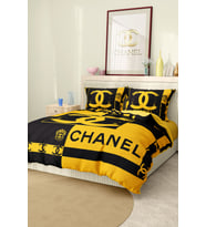 Marcalanya Çift Kişilik Nevresim Takımı Pamuklu Saten Kumaş 6 Parça 3D Dijital Baskı Duvet Cover Set Model.