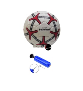 Dikişli Futbol Topu A Kalite Tüm Sahalara Uygun Şişirme Pompası